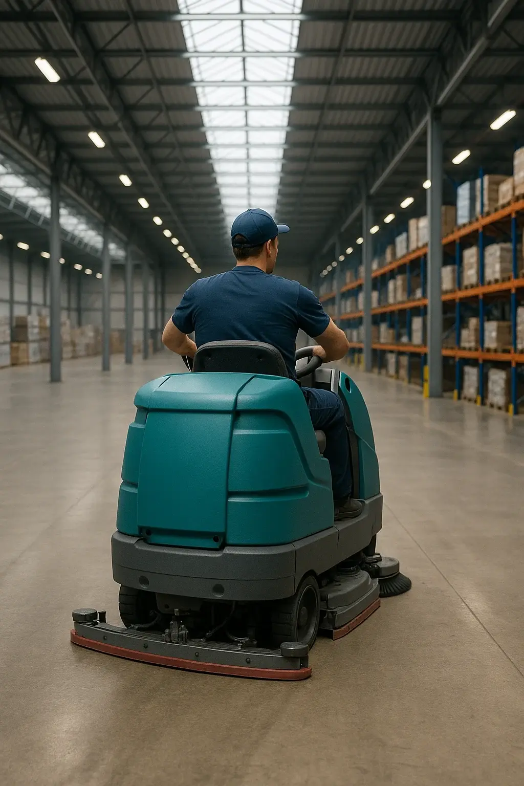 Équipement professionnel de nettoyage industriel